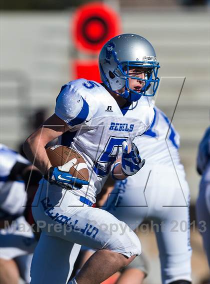 Thumbnail 2 in Kanab vs. Rich (UHSAA 1A Semifinal) photogallery.