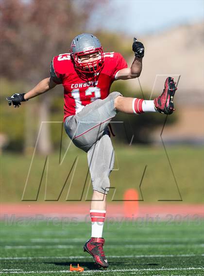 Thumbnail 2 in Kanab vs. Rich (UHSAA 1A Semifinal) photogallery.
