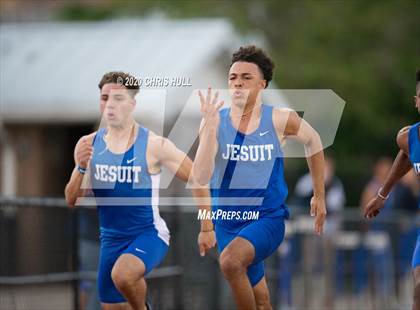 Thumbnail 1 in Jesuit boys track and field photogallery.