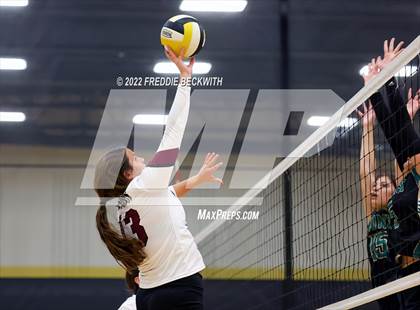 Thumbnail 1 in Callisburg vs. Calvary Academy  (Denison Invitational Showcase) photogallery.
