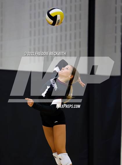 Thumbnail 2 in Callisburg vs. Calvary Academy  (Denison Invitational Showcase) photogallery.