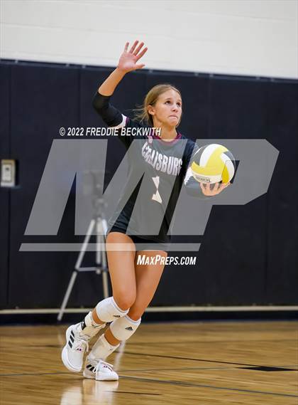 Thumbnail 1 in Callisburg vs. Calvary Academy  (Denison Invitational Showcase) photogallery.