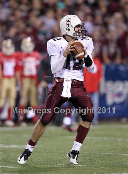 Thumbnail 2 in St. Joseph's Collegiate vs. St. Francis (Monsignor Martin Class AA Final) photogallery.