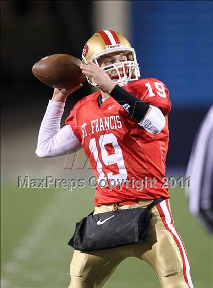 Thumbnail 1 in St. Joseph's Collegiate vs. St. Francis (Monsignor Martin Class AA Final) photogallery.