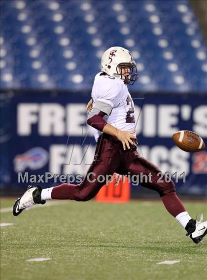 Thumbnail 3 in St. Joseph's Collegiate vs. St. Francis (Monsignor Martin Class AA Final) photogallery.