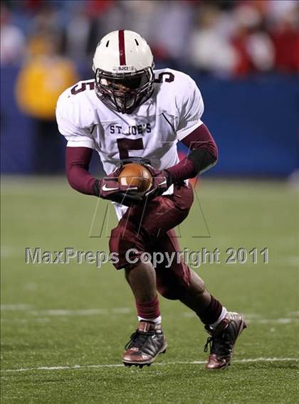 Thumbnail 1 in St. Joseph's Collegiate vs. St. Francis (Monsignor Martin Class AA Final) photogallery.