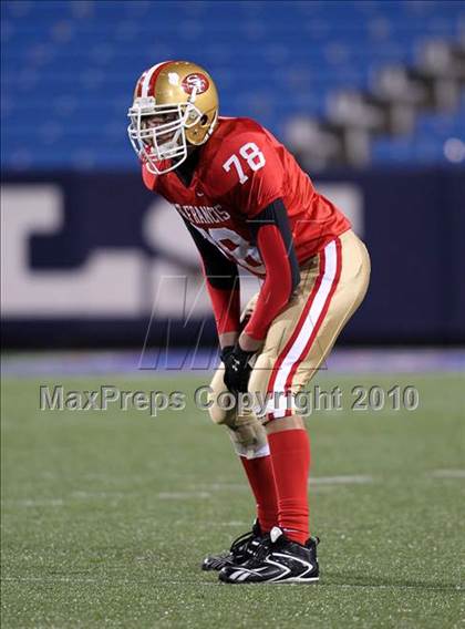 Thumbnail 1 in St. Joseph's Collegiate vs. St. Francis (Monsignor Martin Class AA Final) photogallery.