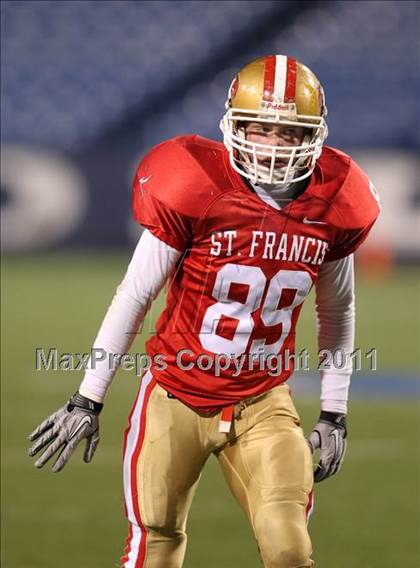 Thumbnail 3 in St. Joseph's Collegiate vs. St. Francis (Monsignor Martin Class AA Final) photogallery.