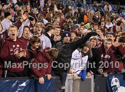 Thumbnail 2 in St. Joseph's Collegiate vs. St. Francis (Monsignor Martin Class AA Final) photogallery.