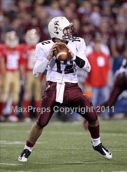 Thumbnail 1 in St. Joseph's Collegiate vs. St. Francis (Monsignor Martin Class AA Final) photogallery.