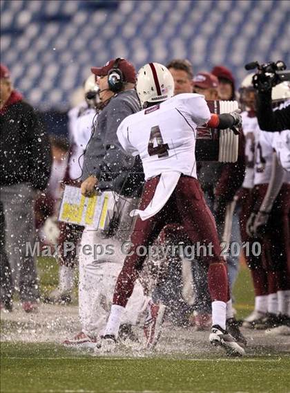 Thumbnail 1 in St. Joseph's Collegiate vs. St. Francis (Monsignor Martin Class AA Final) photogallery.
