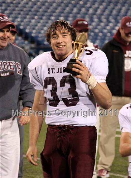 Thumbnail 3 in St. Joseph's Collegiate vs. St. Francis (Monsignor Martin Class AA Final) photogallery.