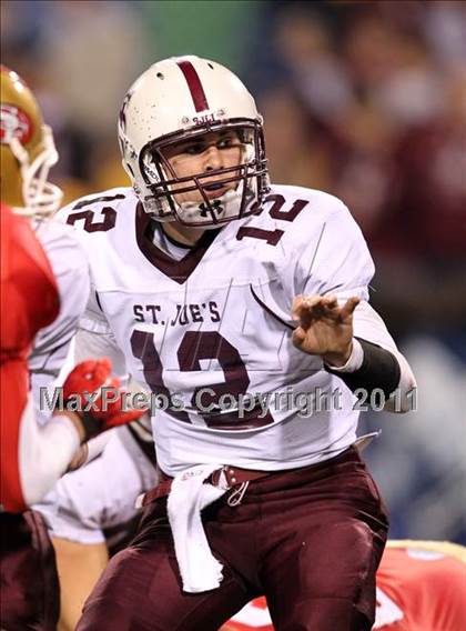 Thumbnail 1 in St. Joseph's Collegiate vs. St. Francis (Monsignor Martin Class AA Final) photogallery.