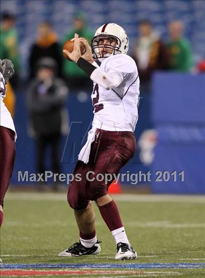Thumbnail 2 in St. Joseph's Collegiate vs. St. Francis (Monsignor Martin Class AA Final) photogallery.