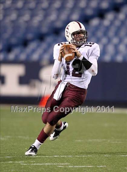 Thumbnail 1 in St. Joseph's Collegiate vs. St. Francis (Monsignor Martin Class AA Final) photogallery.