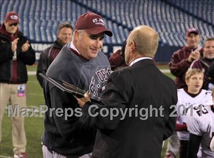 Thumbnail 1 in St. Joseph's Collegiate vs. St. Francis (Monsignor Martin Class AA Final) photogallery.