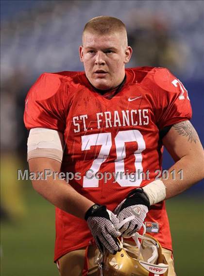 Thumbnail 3 in St. Joseph's Collegiate vs. St. Francis (Monsignor Martin Class AA Final) photogallery.