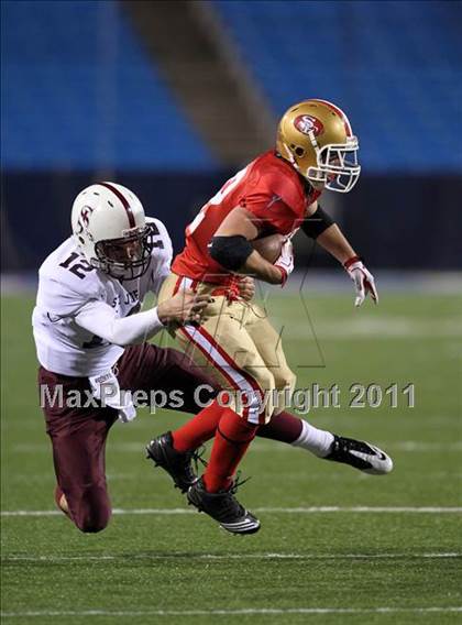 Thumbnail 1 in St. Joseph's Collegiate vs. St. Francis (Monsignor Martin Class AA Final) photogallery.