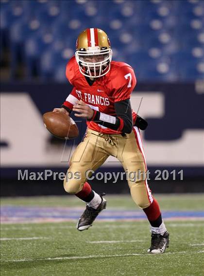 Thumbnail 1 in St. Joseph's Collegiate vs. St. Francis (Monsignor Martin Class AA Final) photogallery.