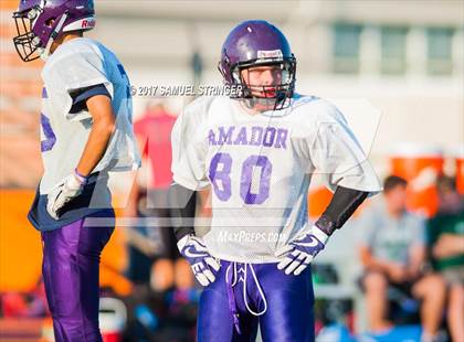 Thumbnail 3 in JV: De La Salle vs Amador Valley (Pittsburg Jamboree) photogallery.