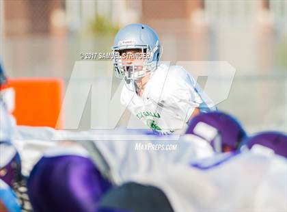 Thumbnail 2 in JV: De La Salle vs Amador Valley (Pittsburg Jamboree) photogallery.