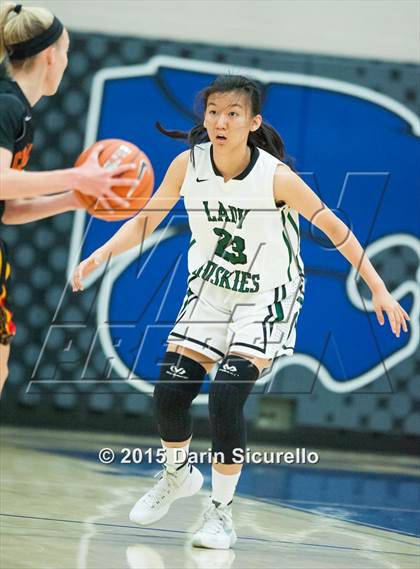 Thumbnail 2 in Chaparral vs Fairmont Prep (NIKE Tournament of Champions) photogallery.