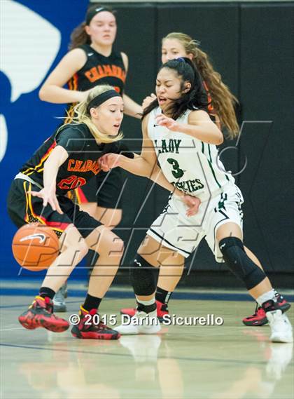 Thumbnail 2 in Chaparral vs Fairmont Prep (NIKE Tournament of Champions) photogallery.