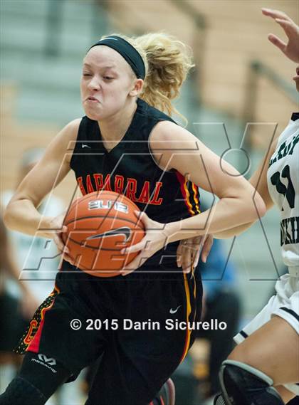 Thumbnail 2 in Chaparral vs Fairmont Prep (NIKE Tournament of Champions) photogallery.