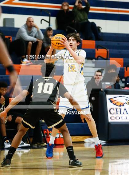 Thumbnail 3 in Agoura vs Knight (8th Annual West Valley Tip-Off Classic) photogallery.