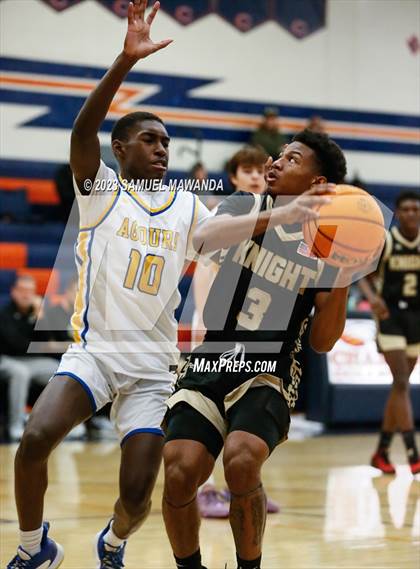 Thumbnail 2 in Agoura vs Knight (8th Annual West Valley Tip-Off Classic) photogallery.