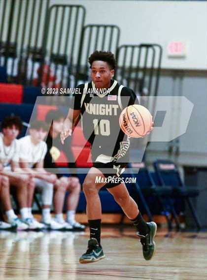 Thumbnail 3 in Agoura vs Knight (8th Annual West Valley Tip-Off Classic) photogallery.