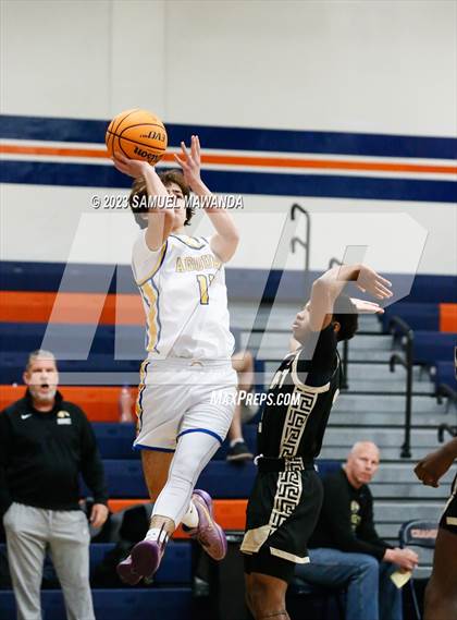 Thumbnail 3 in Agoura vs Knight (8th Annual West Valley Tip-Off Classic) photogallery.