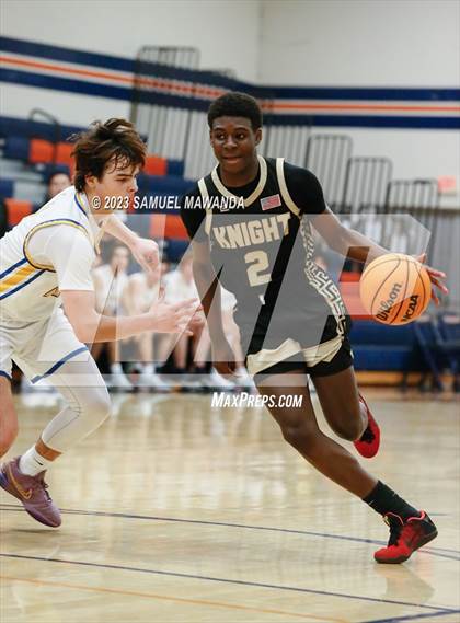 Thumbnail 2 in Agoura vs Knight (8th Annual West Valley Tip-Off Classic) photogallery.