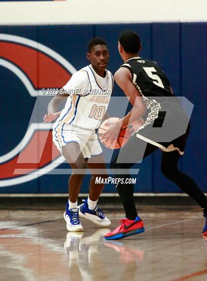 Thumbnail 2 in Agoura vs Knight (8th Annual West Valley Tip-Off Classic) photogallery.