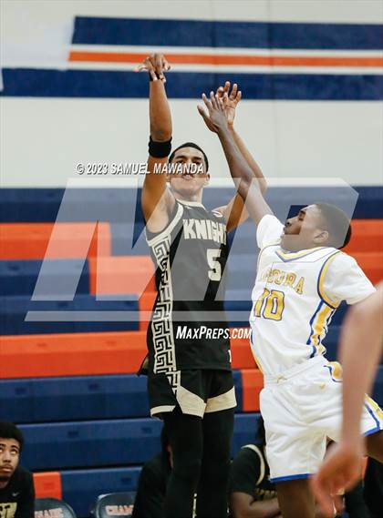 Thumbnail 2 in Agoura vs Knight (8th Annual West Valley Tip-Off Classic) photogallery.