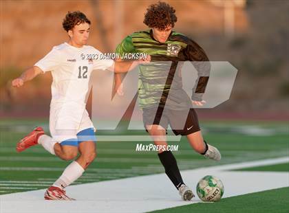 Thumbnail 2 in Sports Leadership & Management vs Virgin Valley (NIAA 3A Southern Region Championship) photogallery.