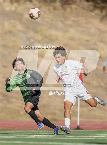 Thumbnail 3 in Sports Leadership & Management vs Virgin Valley (NIAA 3A Southern Region Championship) photogallery.