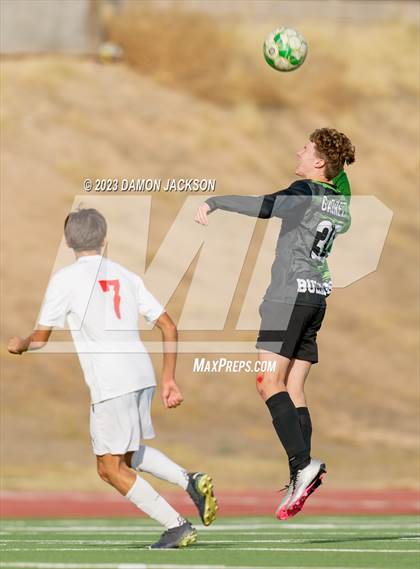 Thumbnail 2 in Sports Leadership & Management vs Virgin Valley (NIAA 3A Southern Region Championship) photogallery.