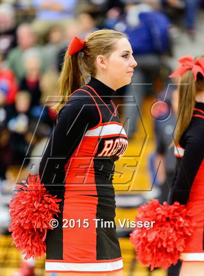 Thumbnail 3 in Eaglecrest vs. Fossil Ridge (CHSAA Sweet 16) photogallery.