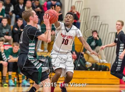 Thumbnail 1 in Eaglecrest vs. Fossil Ridge (CHSAA Sweet 16) photogallery.
