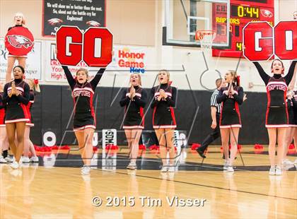 Thumbnail 2 in Eaglecrest vs. Fossil Ridge (CHSAA Sweet 16) photogallery.