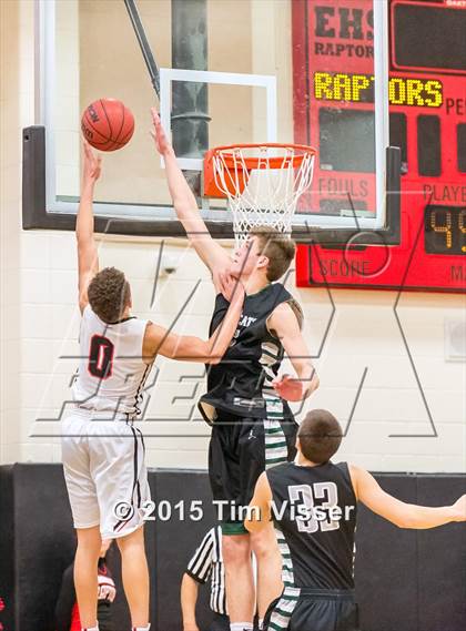 Thumbnail 1 in Eaglecrest vs. Fossil Ridge (CHSAA Sweet 16) photogallery.
