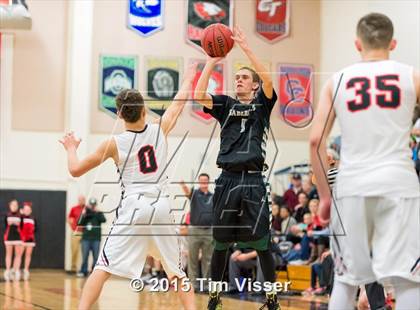 Thumbnail 3 in Eaglecrest vs. Fossil Ridge (CHSAA Sweet 16) photogallery.