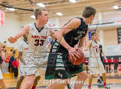 Thumbnail 3 in Eaglecrest vs. Fossil Ridge (CHSAA Sweet 16) photogallery.