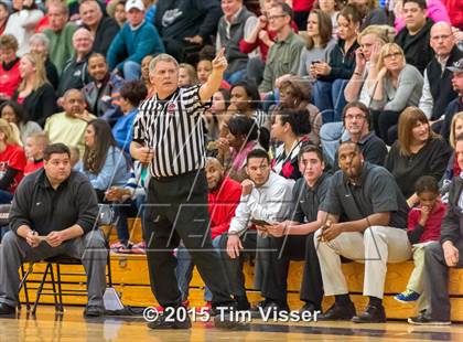 Thumbnail 2 in Eaglecrest vs. Fossil Ridge (CHSAA Sweet 16) photogallery.