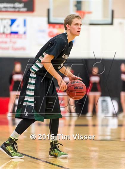 Thumbnail 3 in Eaglecrest vs. Fossil Ridge (CHSAA Sweet 16) photogallery.