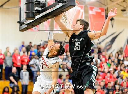 Thumbnail 3 in Eaglecrest vs. Fossil Ridge (CHSAA Sweet 16) photogallery.