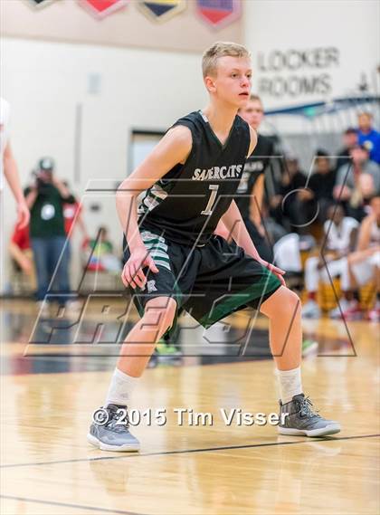Thumbnail 1 in Eaglecrest vs. Fossil Ridge (CHSAA Sweet 16) photogallery.