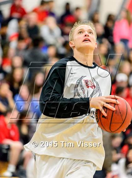 Thumbnail 1 in Eaglecrest vs. Fossil Ridge (CHSAA Sweet 16) photogallery.