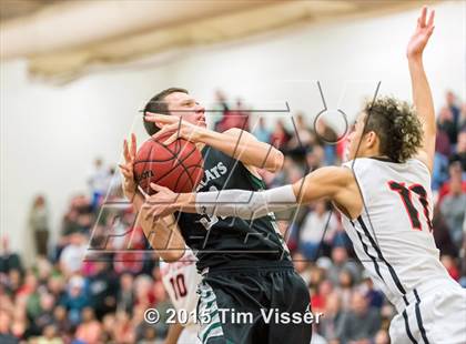 Thumbnail 2 in Eaglecrest vs. Fossil Ridge (CHSAA Sweet 16) photogallery.